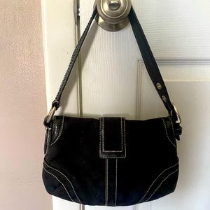 Black coach purse
